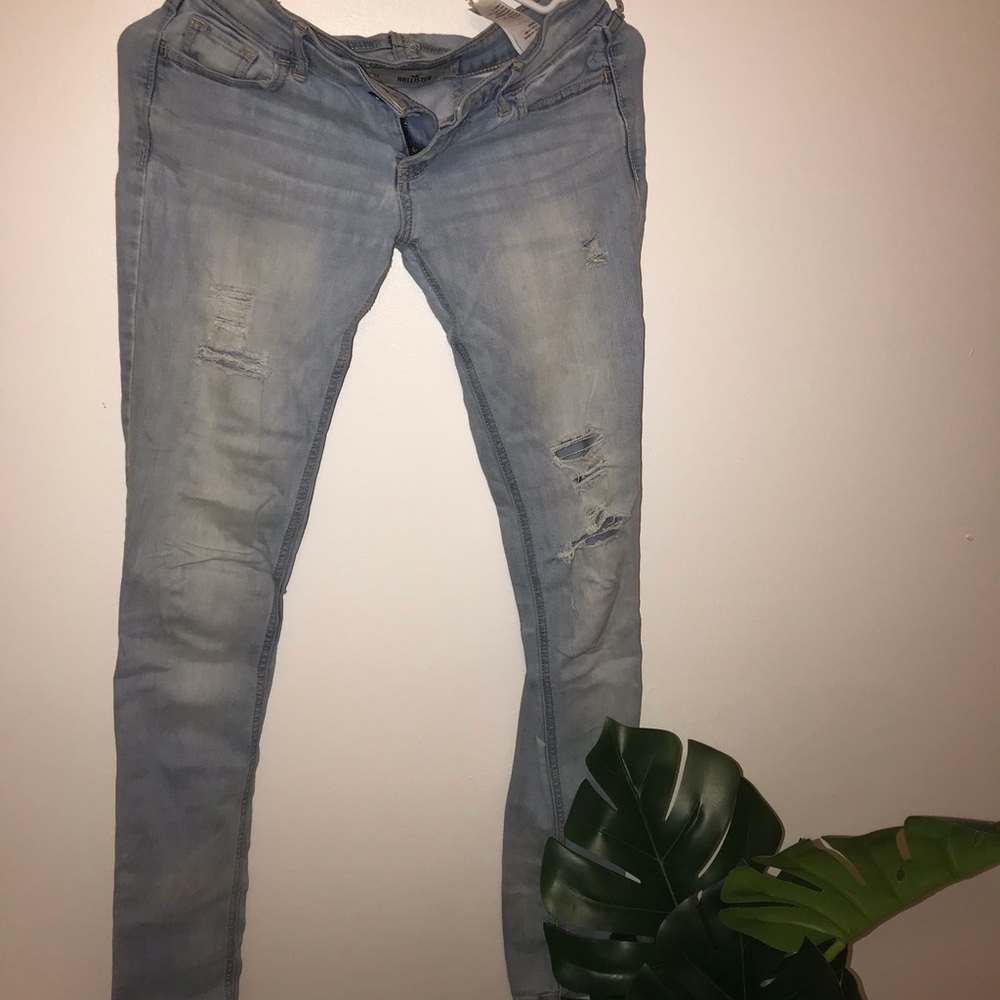 Hollister holy skinny jeggings